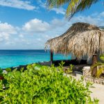 Kas Popchi Palapa with view on caribbean sea