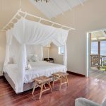 Master bedroom with ocean views