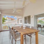 Villa Bon Bonaire dinertafel porch