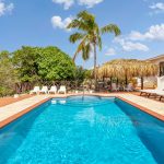 Villa Bon Bonaire zwembad uitzicht