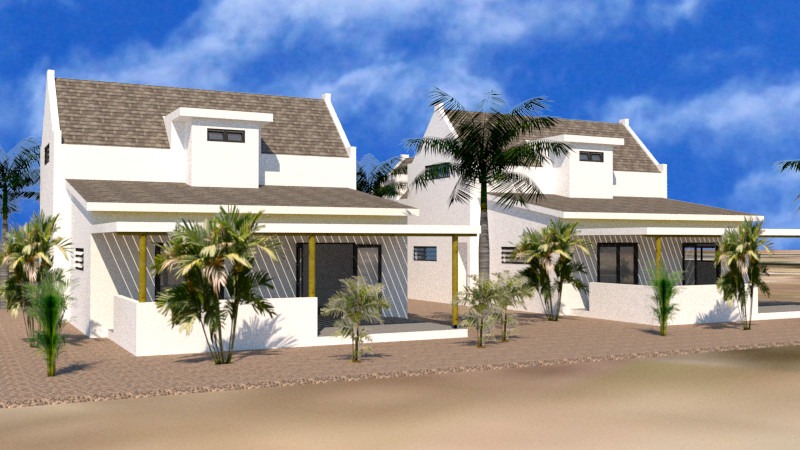 Een modern appartement met 2 slaapkamers en 2 badkamers gelegen in de populaire woonwijk Belnem op Bonaire.